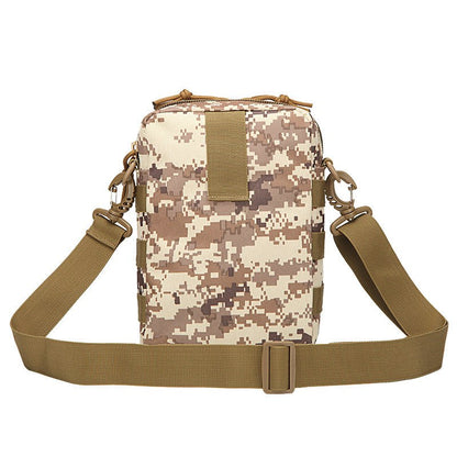 Molle Crossbody Bag designed for hiking and camping with adjustable strap and durable construction