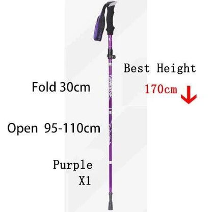 Telescopic Trekking Pole – Lightweight & Portable 